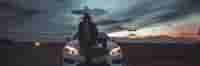 Car Thief Sitting on Car