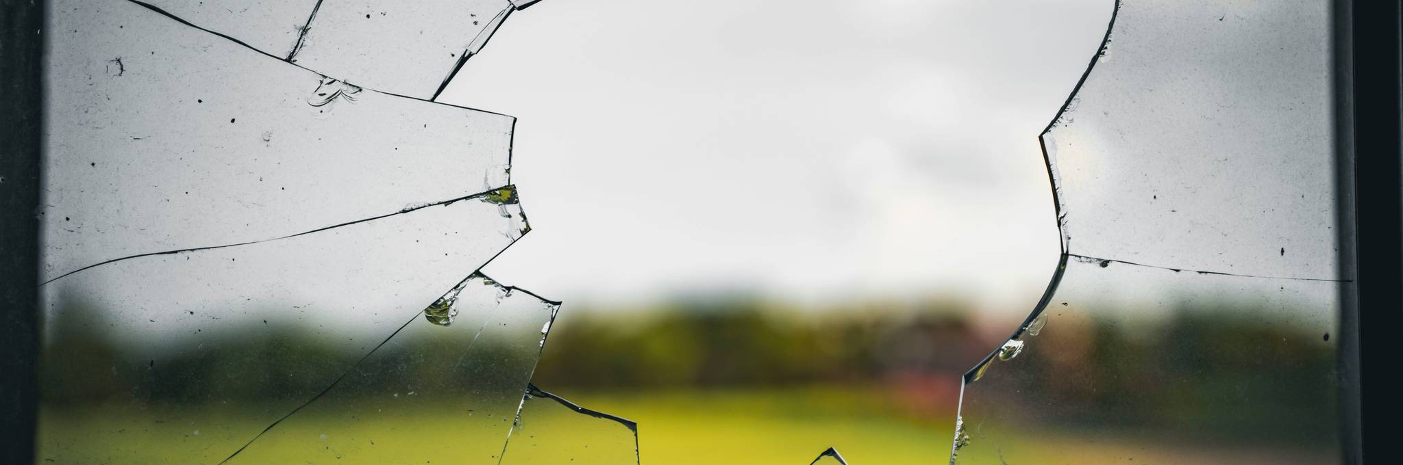 broken window