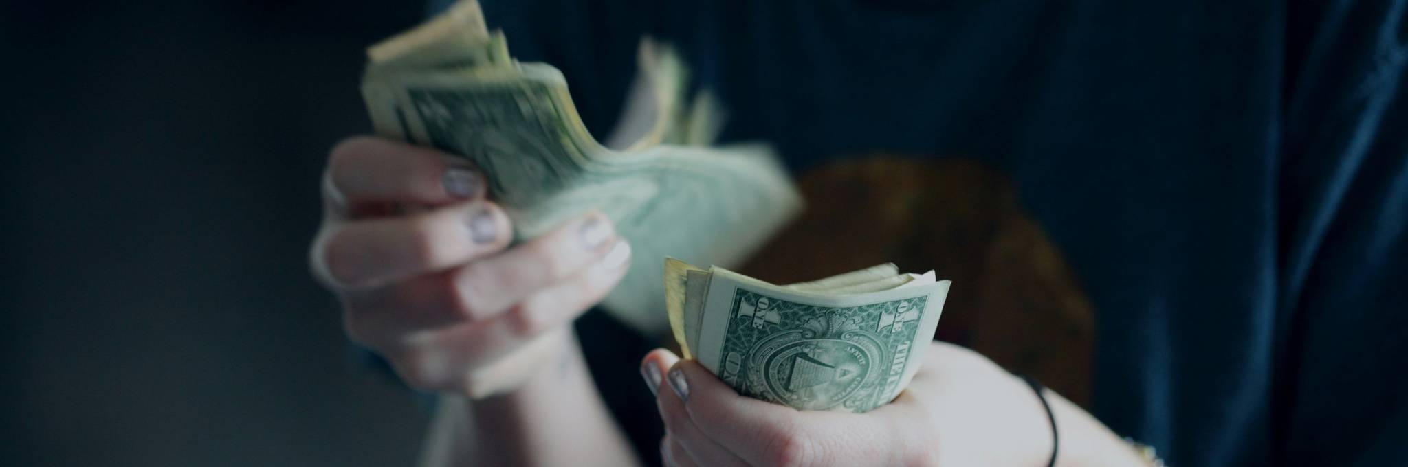 counting money