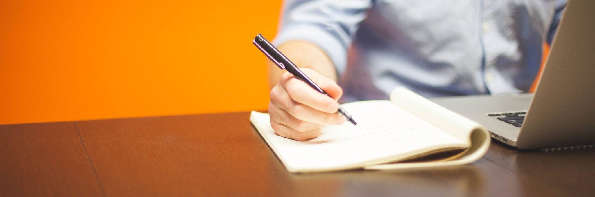entrepreneur working on a new startup