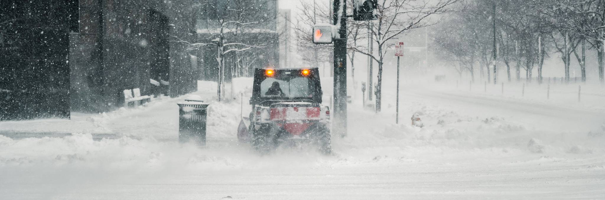 snow covered streets