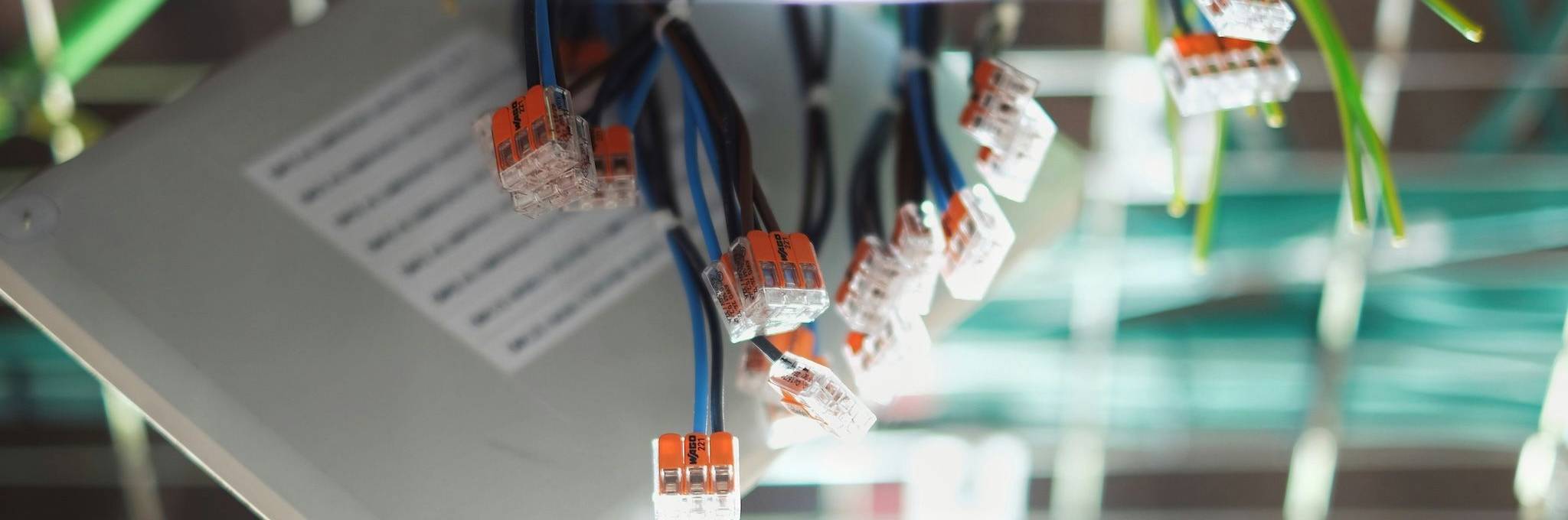Electrical wires with wire caps